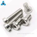 Hex Bolts Head Screw With Dog Point Stainless Steel Hex Socket Thin Head Cap Screw Manufactory